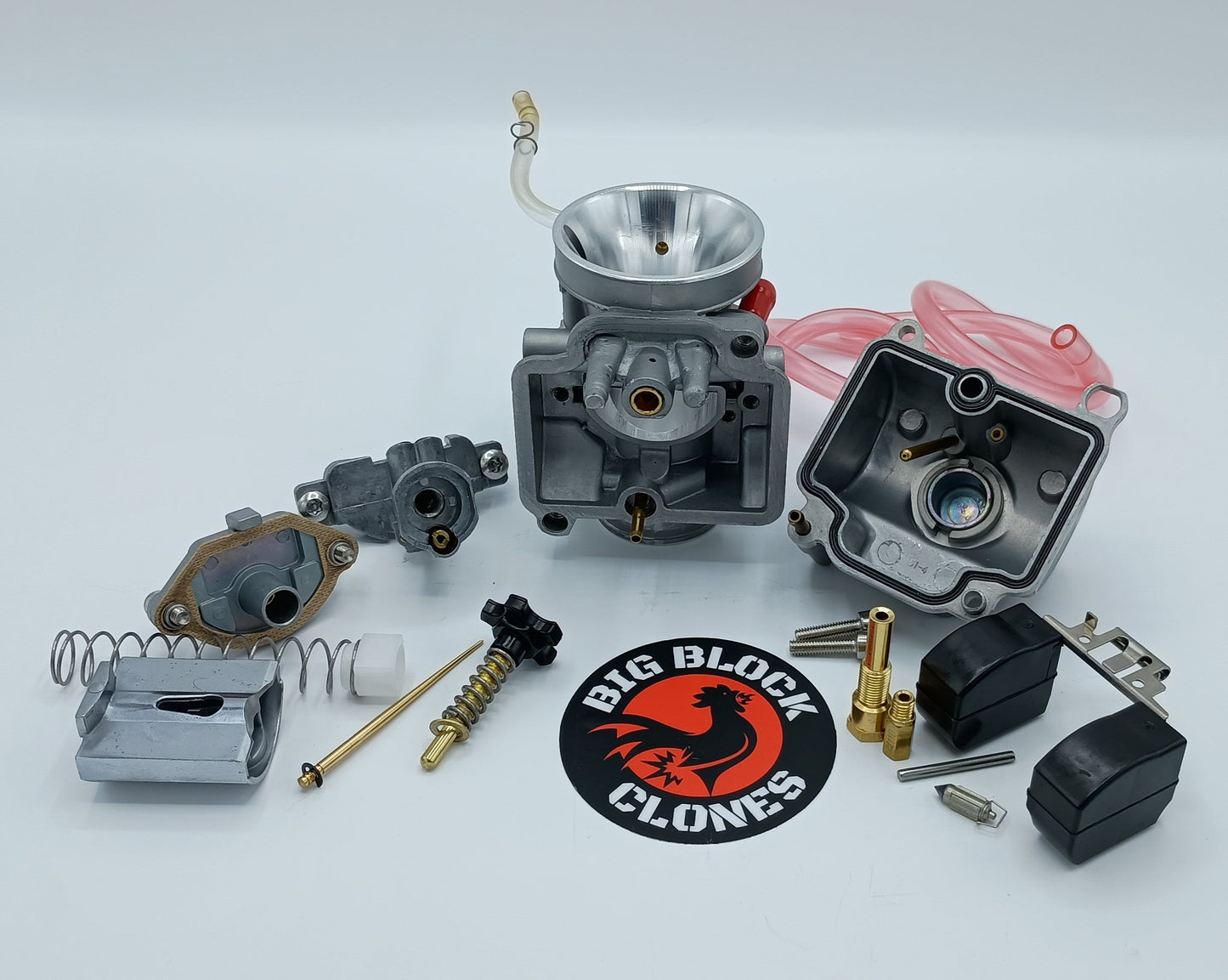 PWK D-Slide Carburetor with jet kit - 24mm Through 42mm