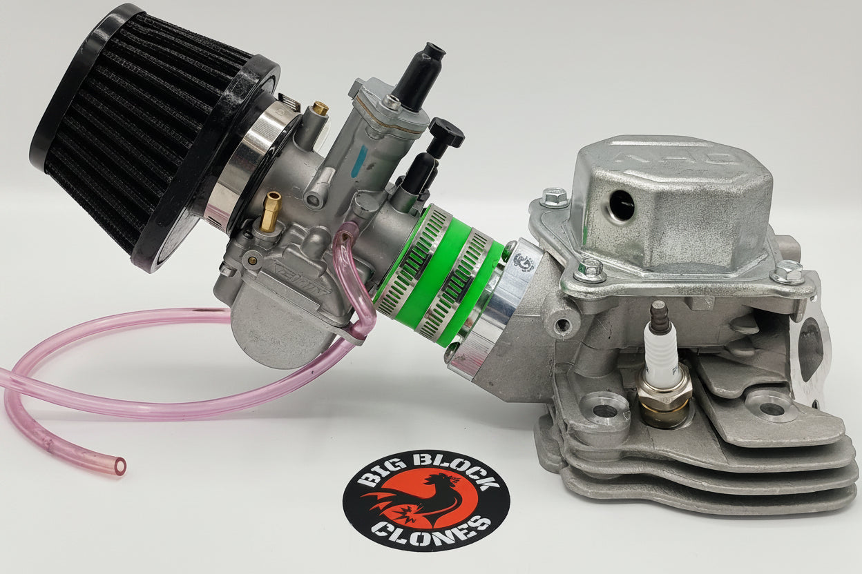 GX200 and Small Block Clone High Flow Air Filter Element for 50mm Carburetor Opening