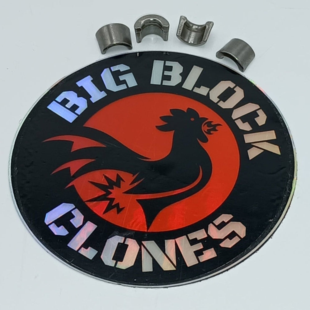 Keepers for GX200 and Clones - High Groove - 5.5mm Stem - Set of four