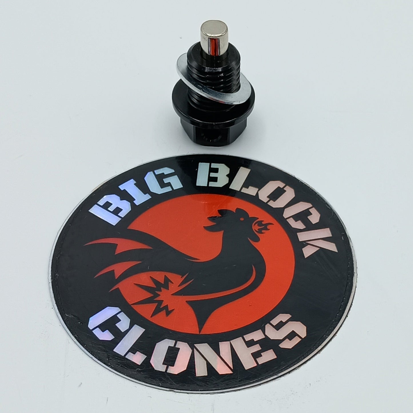 Magnetic Oil Drain Plug For Big Block GX390 and Clones Including Predator 420/440/460/500