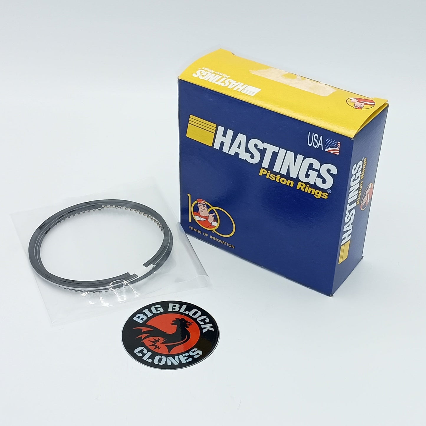 Zongshen GB620 Hastings Piston Ring Set
