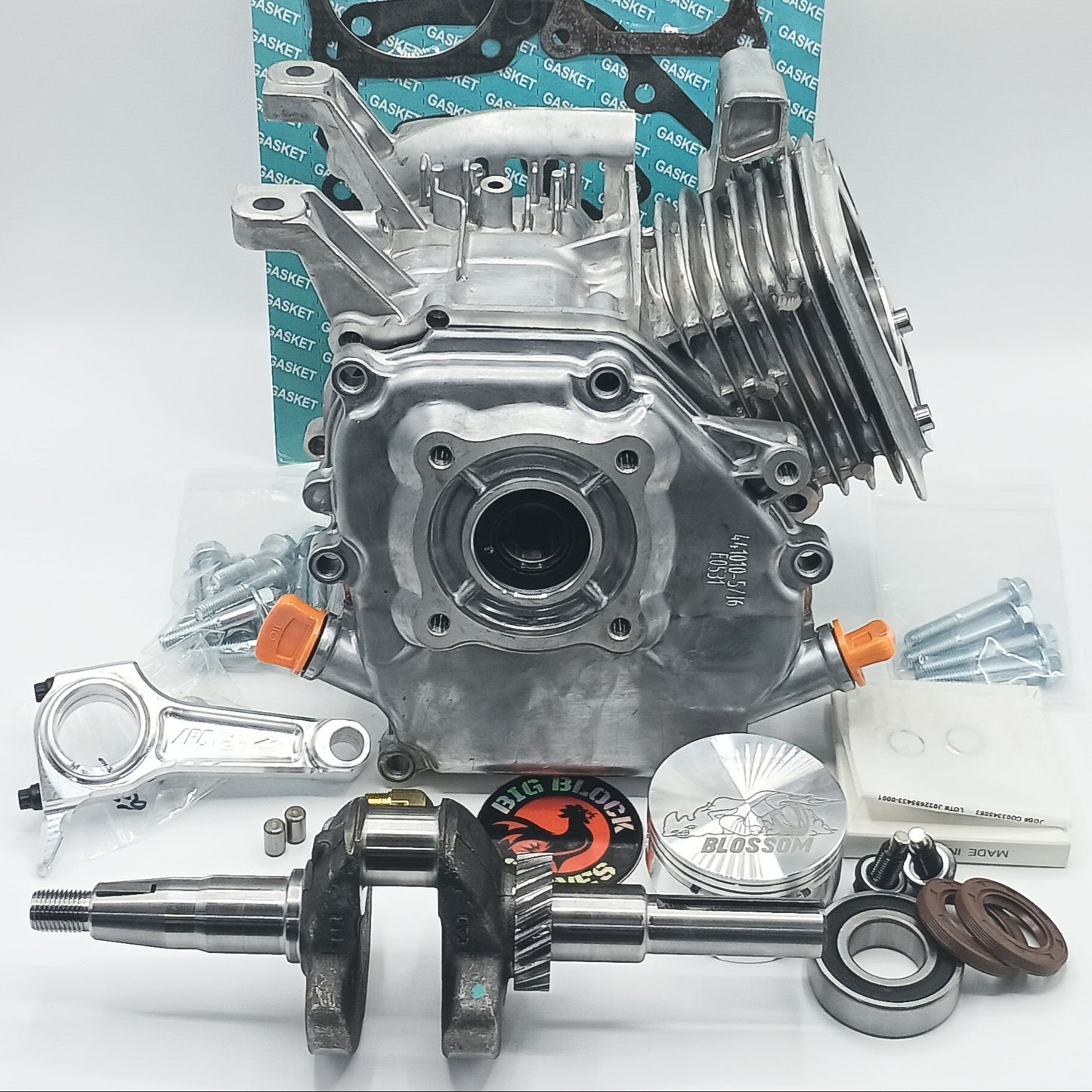 244cc - 70mm x 63.5mm Stock Appearing Forged Wiseco Small GX Short Block Kit