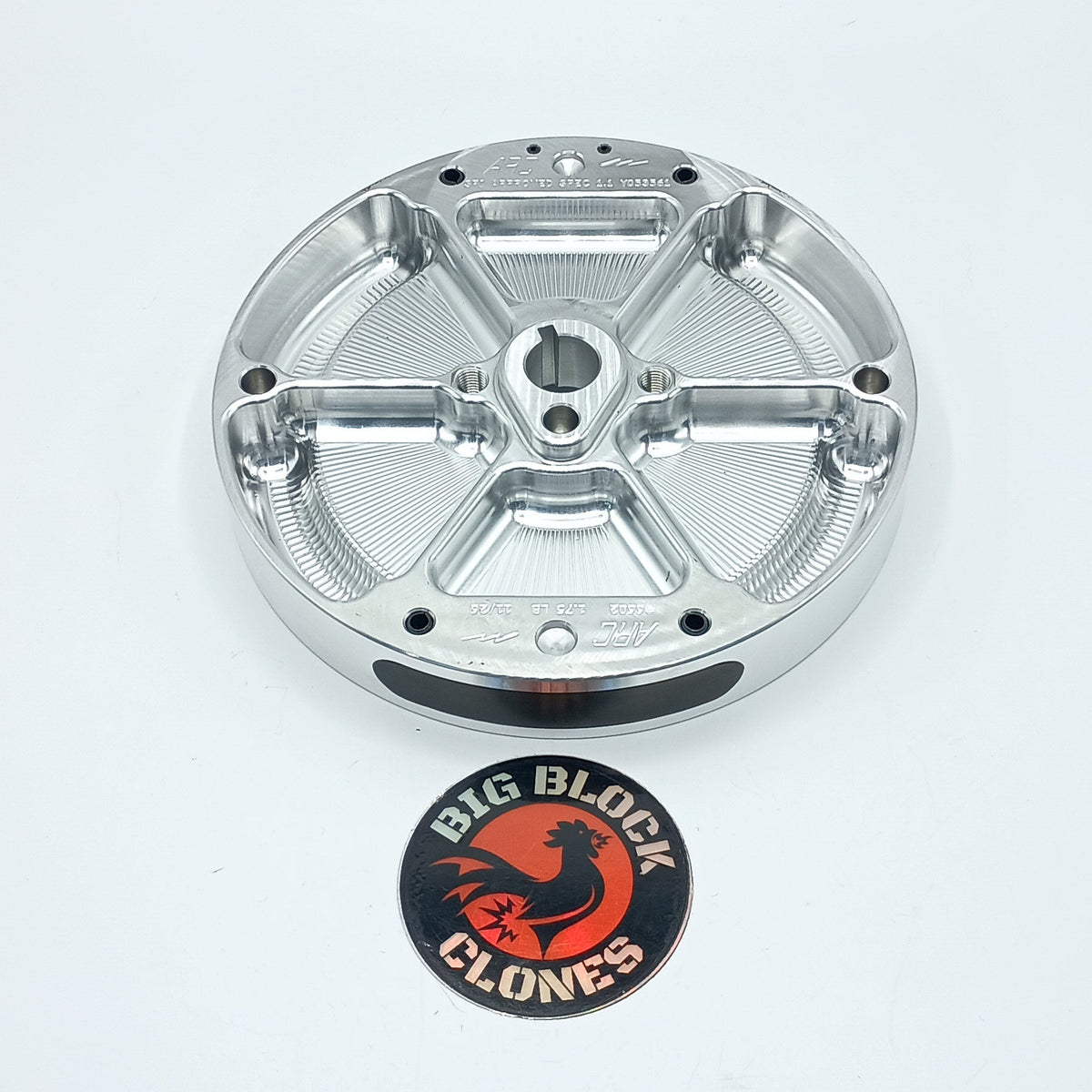 ARC Racing Billet Flywheel - 6602 - GX200/Clone Taper - Non Adjustable - Finless Ultra-Light