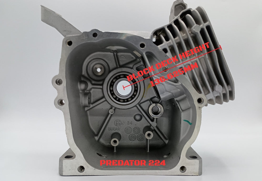Common GX200 Type Engine Crankcase Specs