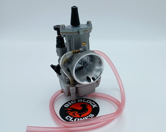 PWK D-Slide Carburetor with jet kit - 24mm, 26mm, 28mm, 30mm, 32mm, 34mm