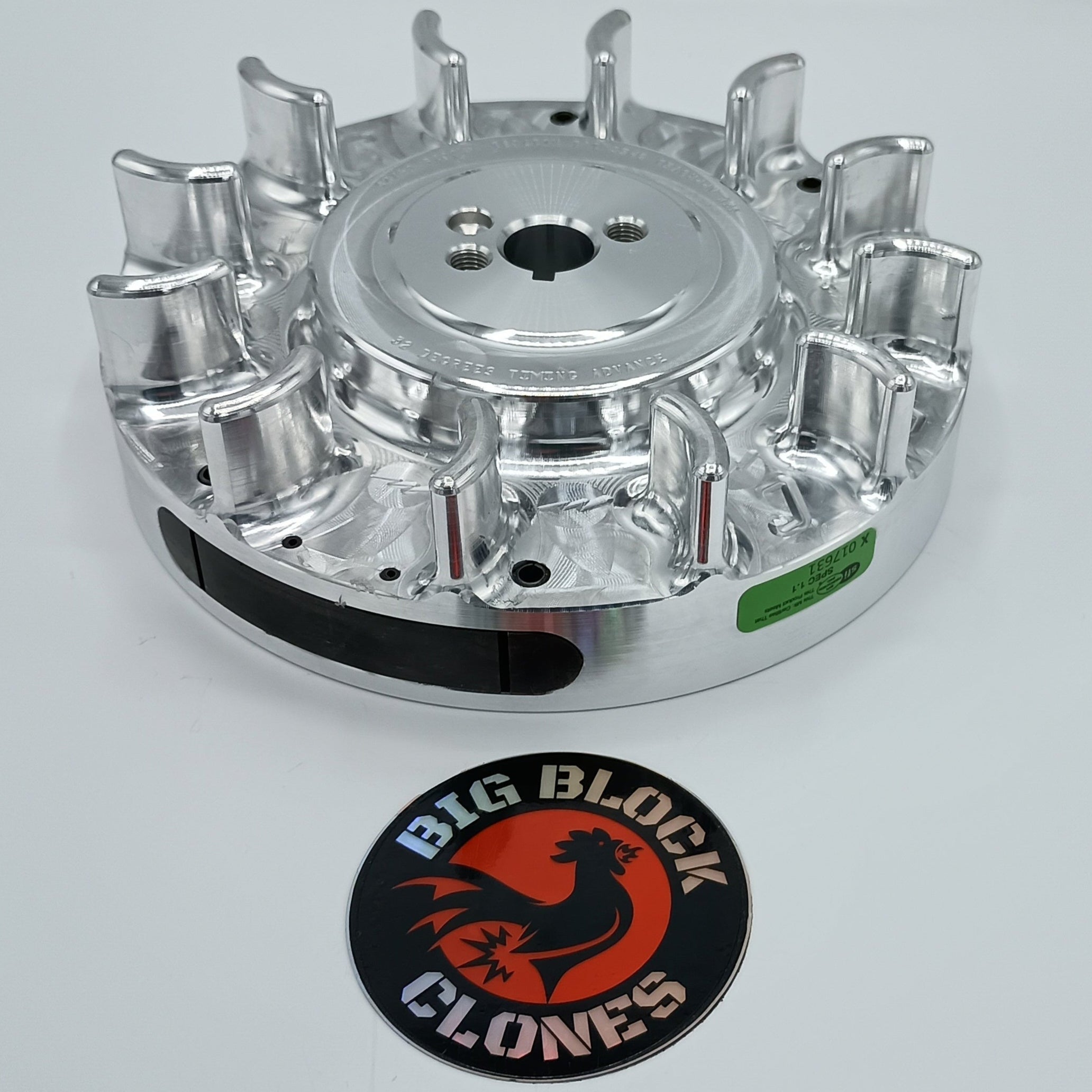 ARC Racing Billet Flywheel - 6619 - GX200/Clone Taper - Non Adjustable ...