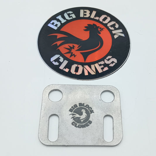 Steel Pushrod Guide Plate for GX200 And All Non-Hemi Small Block Clones