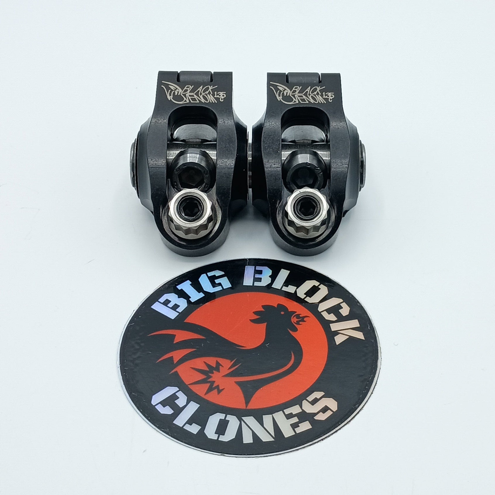 Gage Motorsports Black Venom Rocker Arms - Small Block GX – Big Block ...