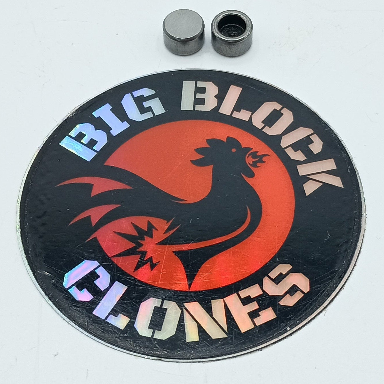 Standard Steel Lash Caps for 5.5mm valve stems - GX200/Predator/Clone/R500-D - Pair