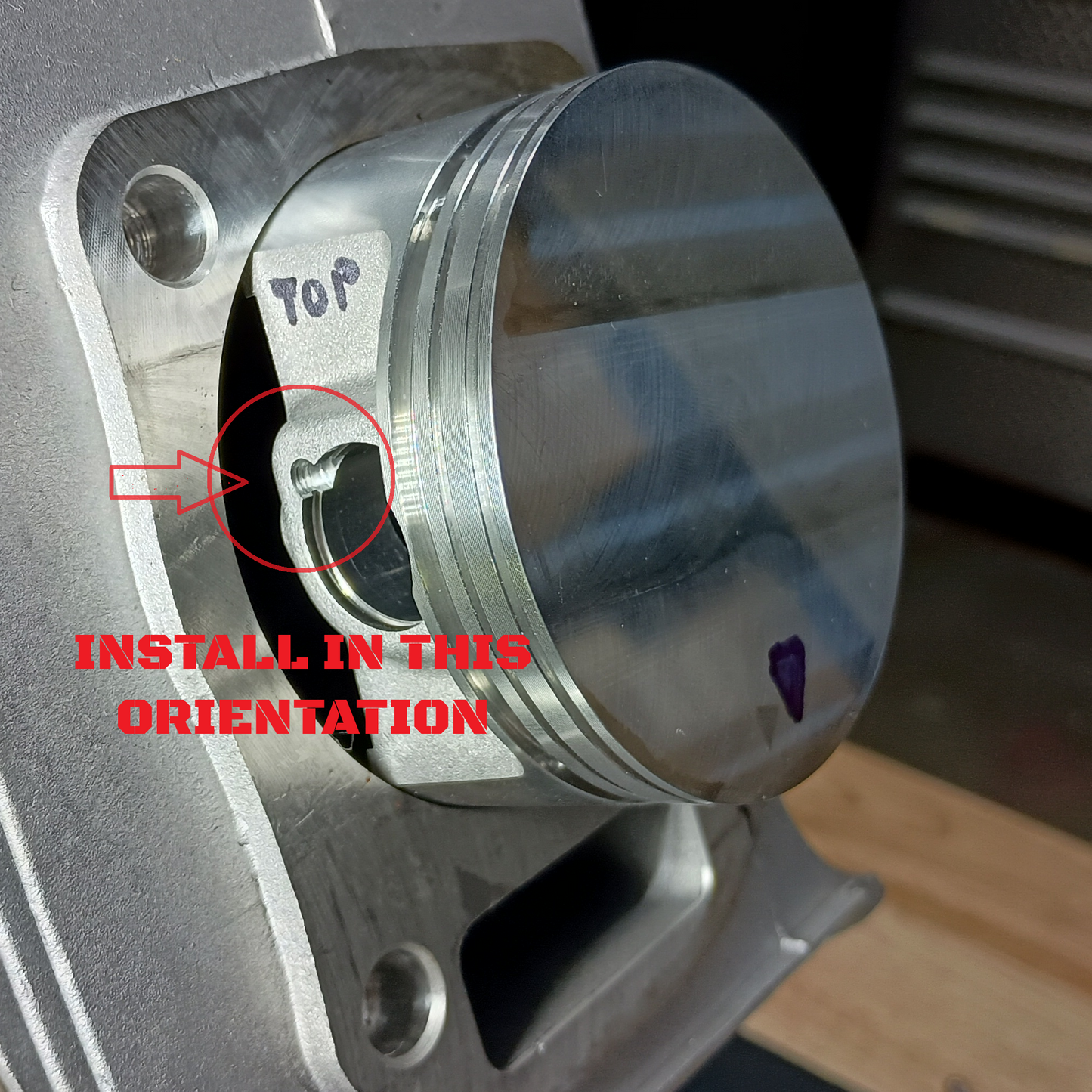 GX200 Type Small Block Engines - 72mm Forged Flattop Piston Kit